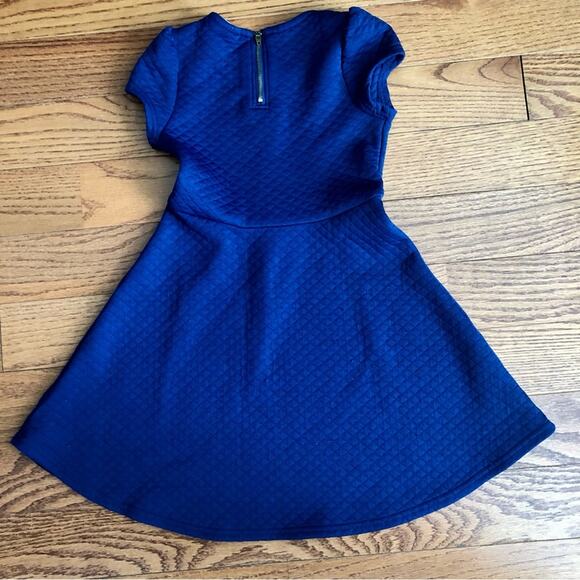 Sanrio Hello Kitty Authentic A-Line Blue Emblem Rhinestones Dress Girl’s Size 6X - Picture 6 of 7